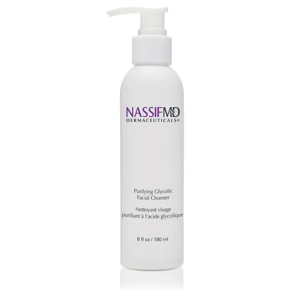 NassifMD Purifying Clycolic Facial Cleanser - 180ml