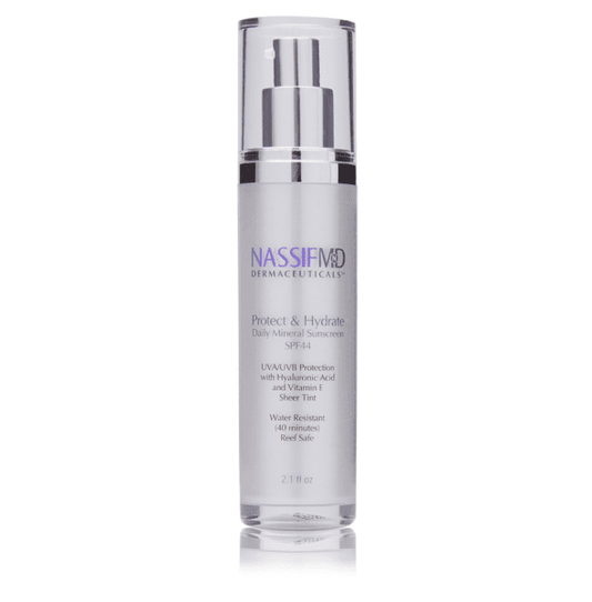 NassifMD Protect Hydrate Daily Mineral Sunscreen SPF44 - 2.1 oz