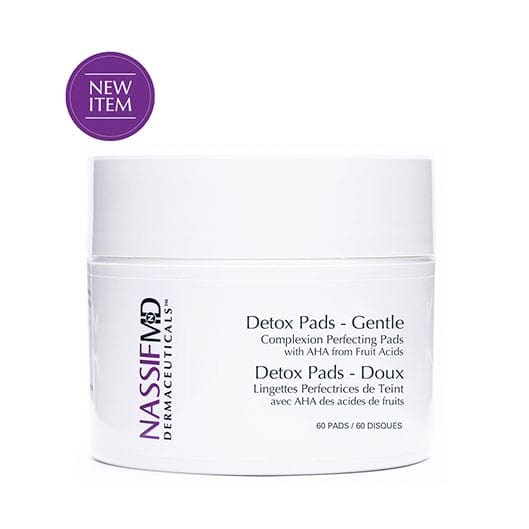 NassifMD Detox Pads (Gentle Formula) - 60 Pads