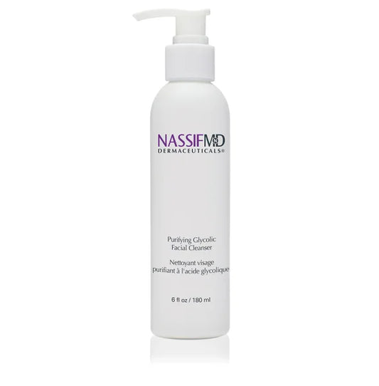 NassifMD Purifying Clycolic Facial Cleanser - 180ml