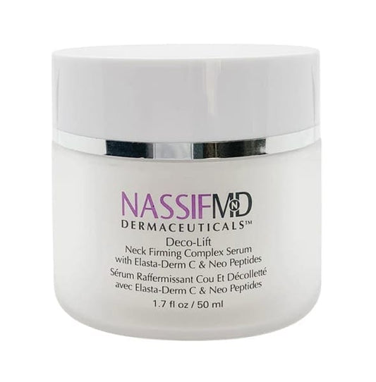 NassifMD Deco-Lift Neck Firming Complex Serum With Elasta-Derm C & Neo Peptides - 120ml