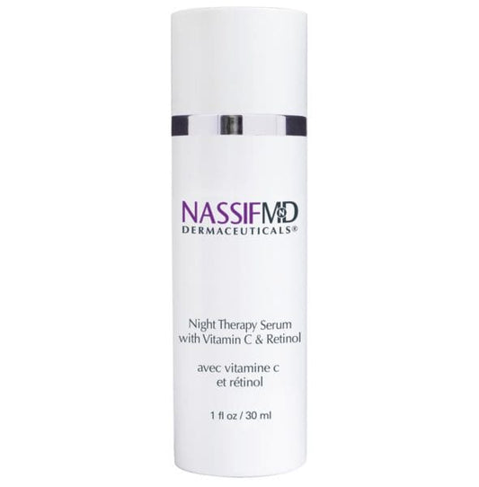 NassifMD Night Therapy Antiosidant Serum With Elasta-Derm C - 30ml
