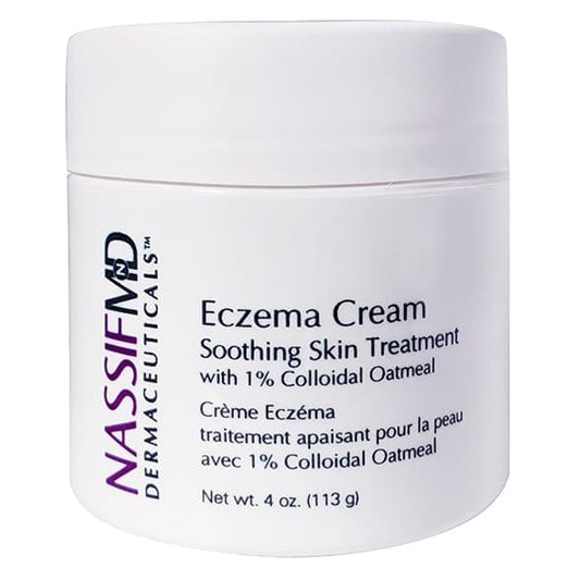 NassifMD Eczema Cream Soothing Skin Treatment - 113g